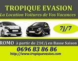 Location de voiture en Martinique - Tropique Evasion Location Martinique