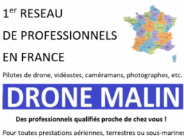 Drone malin, réseau pilotes de drone, photographes