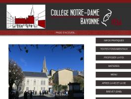 Collège NOTRE-DAME à BAYONNE