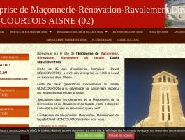 Entreprise de Maçonnerie-Rénovation-Ravalement David MONCOURTOIS AISNE (02)