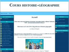 Cours histoire-géographie
