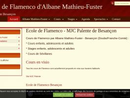 Ecole de Flamenco d'AlbaneMathieu-Fuster - MJC Palente Besançon