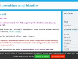 persothème astral blandine