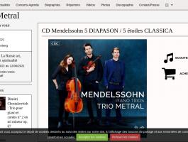 Trio Metral - Site officiel