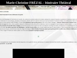 Marie-Christine FREZAL - Itinéraire Théâtral