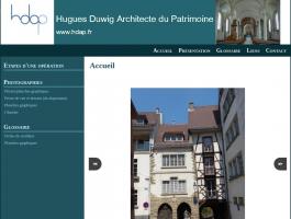 Hugues DUWIG Architecte du Patrimoine