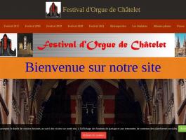 Le festival de l'orgue de chatelet