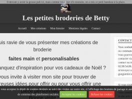 Les petites broderies de Betty