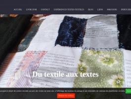 Du textile aux textes