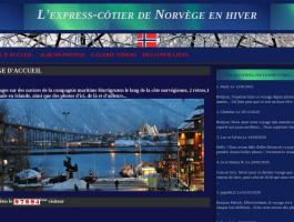 L'express-côtier de Norgège en hiver