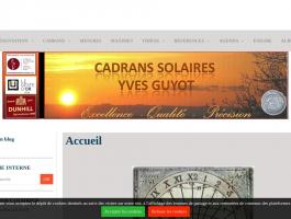 Cadrans solaires Yves GUYOT