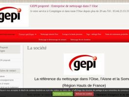 GEPI Propreté et nettoyage Compiègne Oise Picardie