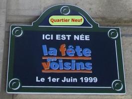 chers voisins du quartier neuf