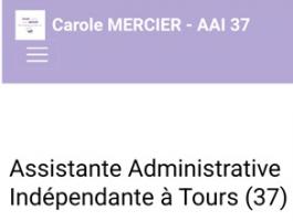 Carole MERCIER - AAI 37